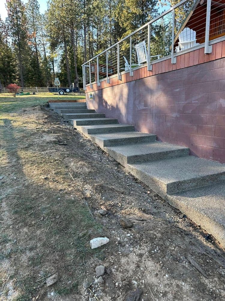 Post Falls concrete project 4