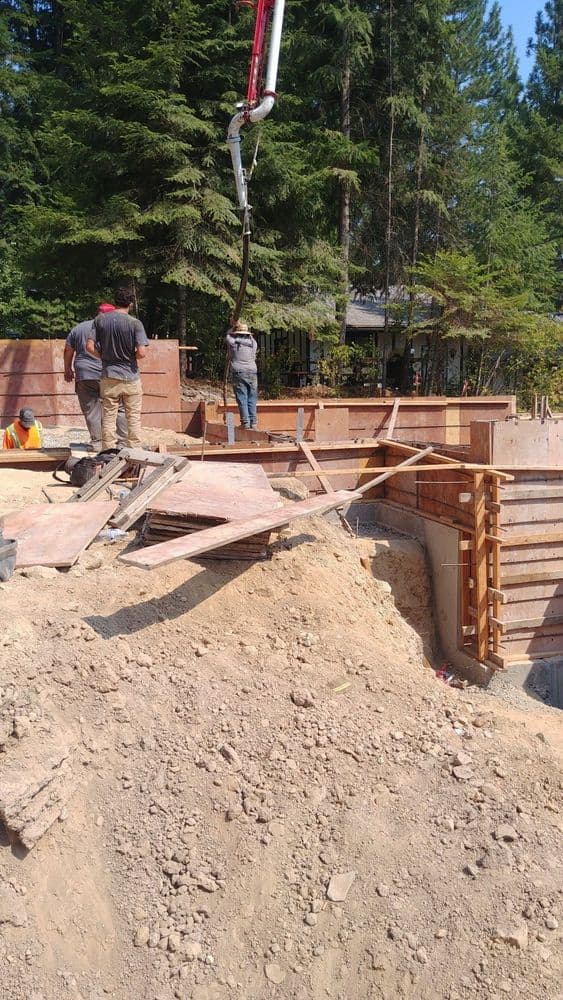 Coeur d'Alene concrete project 2